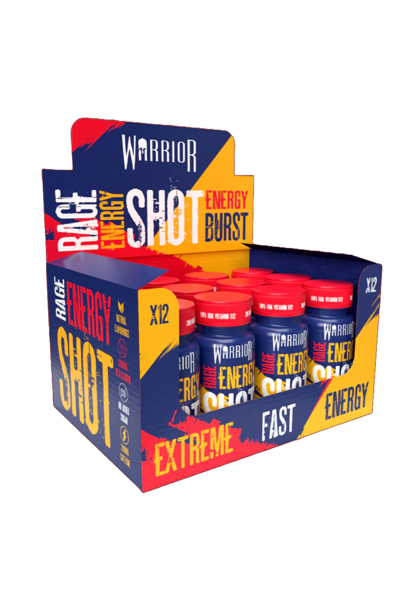 Rage Energy Shots 12 x 60ml